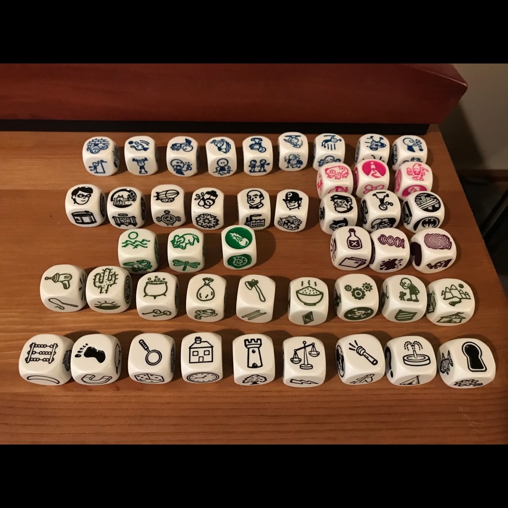 Rory’s Story Cubes, no original packaging